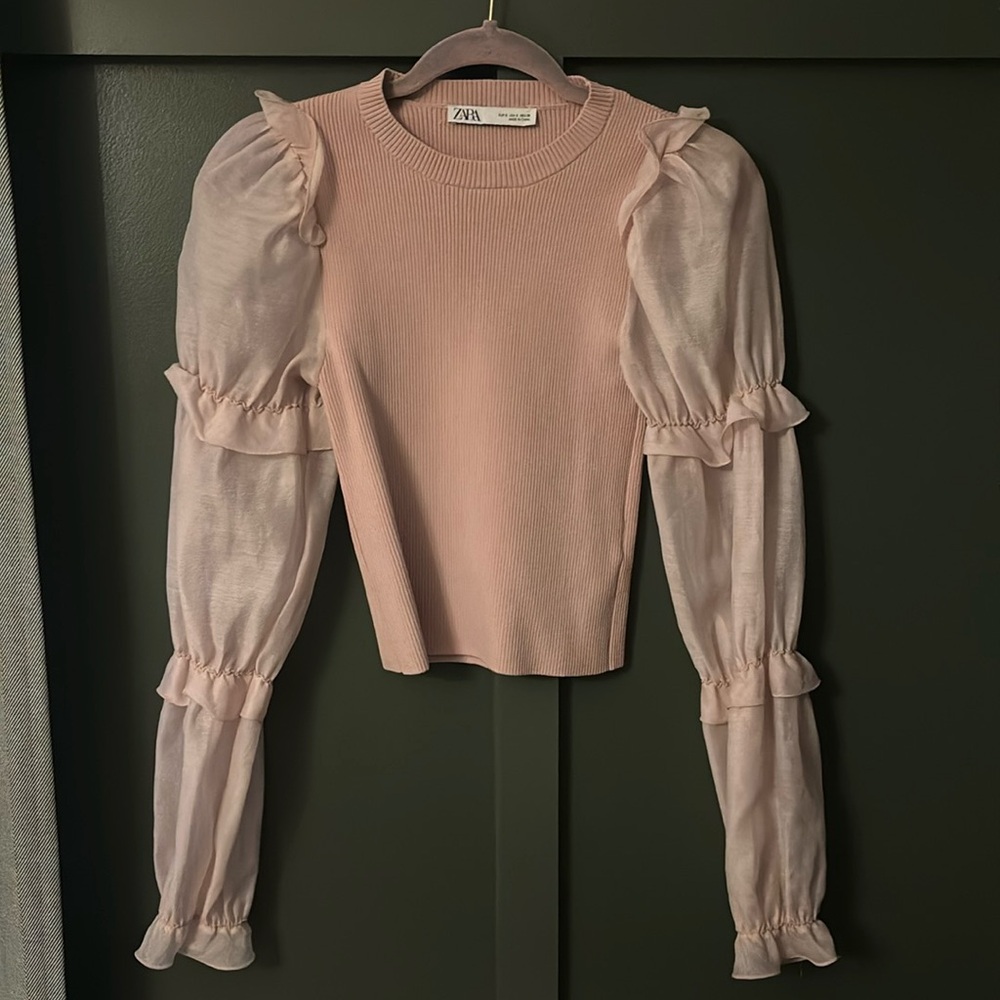 Zara Purple Top